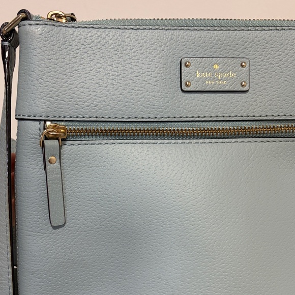 Kate Spade New York Light Blue Leather Crossbody Bag - Picture 5 of 15